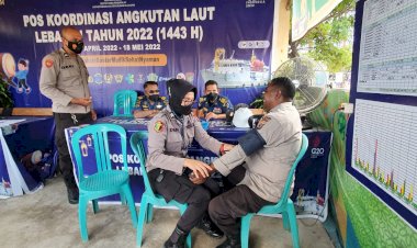 Pastikan-Stamina-Tetap-Prima,-Subsatgas-Yankes-Ops-Ketupat-Turangga-2022-Beri-Pelayanan-Kesehatan-Kepada-Anggota-di-Lapangan