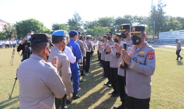 Pererat-Tali-Silaturahmi,-Kapolda-NTT-Gelar-Halal-Bihalal-Bersama-Anggota