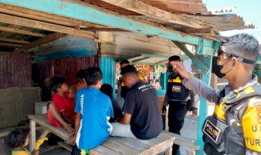 Wujudkan-Kamtibmas-Aman-dan-Kondusif,-Turjawali-Ditsamapta-Polda-NTT-Gelar-Patroli-Dialogis