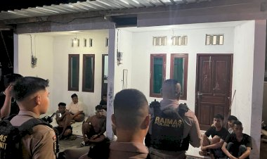 Memelihara-Kamtibmas-tetap-Kondusif,-Personel-Ditsamapta-Polda-NTT-Gelar-Patroli-Rutin-di-Wilayah-Kota-Kupang