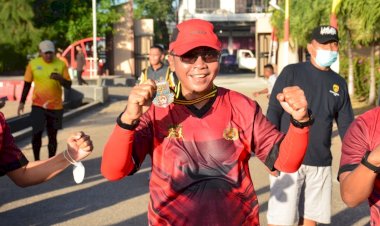 Kapolda-NTT-Meriahkan-Festival-Hari-Bhayangkara-Ke-76-Polresta-Fun-Run-2022