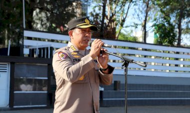 Pimpin-Apel-Pagi,-Irwasda-Polda-NTT-Ajak-Anggota-Dukung-Kebijakan-Pemerintah-Jaga-Sitkamtibmas