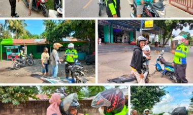 Patroli-Rutin-di-Kota-Kefamenanu,-Lantas-Kedepankan-Sikap-Simpati