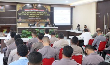 Polres-Belu-Gelar-Rapat-Monev-Penyerapan-Anggaran-Triwulan-II-T.A-2022