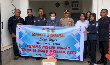 Peringati-HUT-Humas-Polri-ke-71,-Bidhumas-Polda-NTT-Gelar-Anjangsana-ke-Purnawirawan-dan-Wartawan-Senior