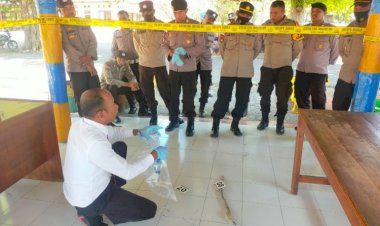 Tingkatkan-Kemampuan-Personil,-Polsek-Insana-Utara-Laksanakan-Latihan-Olah-TKP