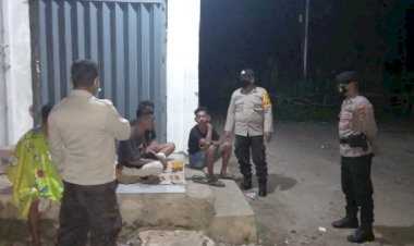 Guna-Ciptakan-Kondisi-Aman-Dan-Kondusif,-Kanit-SPKT-Dan-PA-Siaga-Lakukan-Patroli-Malam.