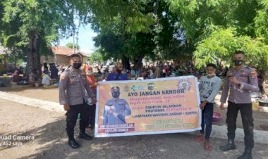 Ops-Aman-Nusa-II,-Kapospol-Wulandoni-:-Jangan-Kendor-Patuhi-Protkes-Dan-Jaga-Kamtibmas