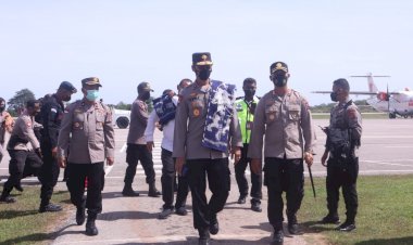 Evaluasi-Penerapan-Polsek-Harkamtibmas,-Wakapolda-NTT-Kunjungi-Wilayah-Polres-Sumba-Barat-Daya