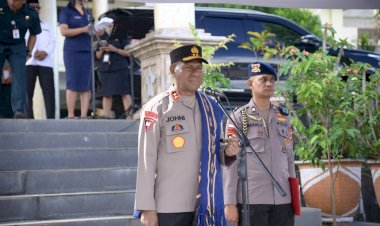 Pimpin-Apel-Kesadaran-Pemkab-Sumba-Barat,-Kapolda-NTT-:-Sinergitas-dan-Kolaborasi-Menjadi-Simbol-Cerminan-Negara-Hadir-Ditengah-Masyarakat