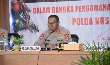 Gelar-Rakor-Lintas-Sektoral-Kesiapan-Pengamanan-Nataru,-Kapolda-NTT-Harap-Semua-Pihak-Dapat-Bersinergi