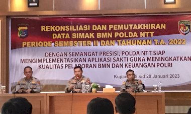 Biro-Logistik-Polda-NTT-Gelar-Kegiatan-Rekonsiliasi-dan-Pemutakhiran-Data-BMN-Polri-Tingkat-Satker-Jajaran-Polda-NTT