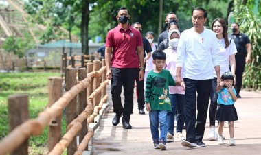 Tinjau-Hasil-Revitalisasi,-Presiden-RI-Kunjungi-Taman-Satwa-Taru-Jurug-(Solo-Safari