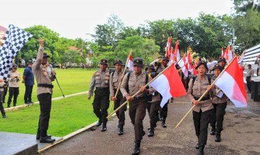Kapolda-NTT-Lepas-Keberangkatan-Peserta-Pembaretan-Baja-Angkatan-48-Ke-Kecamatan-Kupang-Barat
