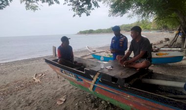 Antisipasi-Cuaca-Ekstrem,-Ditpolairud-Polda-NTT-Gelar-Patroli-Imbauan-Keselamatan-di-Wilayah-Perairan-Kabupaten-Kupang