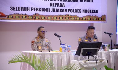 Kapolda-NTT-Tegaskan-Kepada-Anggota-Polres-Nagekeo-:-Hindari-Perilaku-Arogan-dan-Terapkan-Perbuatan-Baik