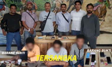 Ungkap-Sindikat-Narkoba-,-Sat-Narkoba-Polres-Sumba-Barat-Amankan-Tiga-Orang-Pelaku-Beserta-Barang-Bukti