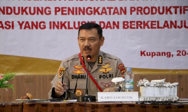 Gelar-Rakernis-Bidang-Logistik,-Karolog-Polda-NTT-:-Penting-sebagai-Momentum-Konsolidasi-dan-Koordinasi