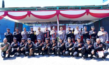 Kunjungi-Mako-Brimob-Kompi-2-Batalion-B-Pelopor-Manggarai,-Kapolda-NTT-Minta-Terus-Semangat-Dalam-Menjalankan-Tugas