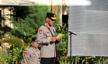 Meriahkan-Hari-Bhayangkara-ke-77,-Polda-NTT-Selenggarakan-Lomba-Kreasi-PBB-Antar-Pelajar-Se-Kota-Kupang