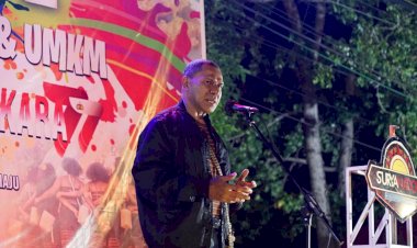 Penutupan-Festival-Kearifan-Lokal-UMKM,-Kapolda-NTT-Sempatkan-Belanja-Kuliner