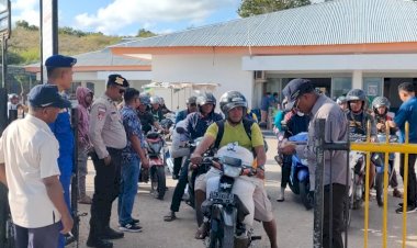 Cegah-TPPO-Melalui-Pelabuhan,-Polsek-Pantai-Baru-Perketat-Keluar-Masuk-Penumpang