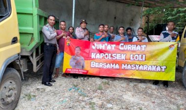Jumat-Curhat---Wakili-Kapolsek-Loli,-Aipda-Lefrid-Temui-Warga-Desa-Tema-Tana