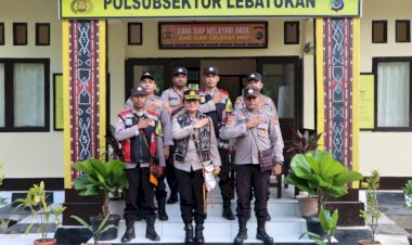 Kunjungan-Kerja-Di-Polsubsektor-Lebatukan,-Kapolres-:-Tingkatkan-Sinegritas-Dengan-Masyarakat-Untuk-Ciptakan-Kamtibmas-Yang-Kondusif