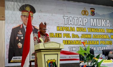 Tatap-Muka-Bersama-Anggota-Polres-TTU,-Kapolda-NTT:-Kebanggaan-Profesi-Menjadi-Pendorong-Kualitas-Tugas