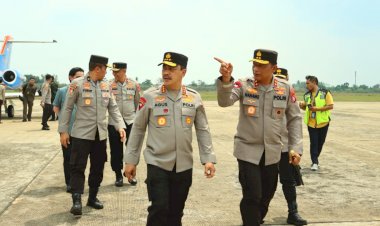 Kapolda-Kalteng-Sambut-Hangat-Kedatangan-Wakapolri,-Ini-Agenda-Kegiatanya-Selama-3-Hari-di-Palangka-Raya