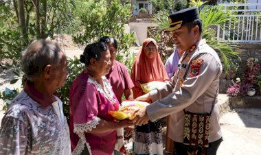 Terima-Kasih-Polresta-Kupang-Kota:-Berkah-Beras-untuk-Warga-Kolhua