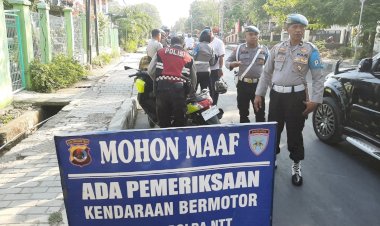 Operasi-Penegakan-Disiplin-Polri:-Upaya-Polda-NTT-Meningkatkan-Kepatuhan-Personel