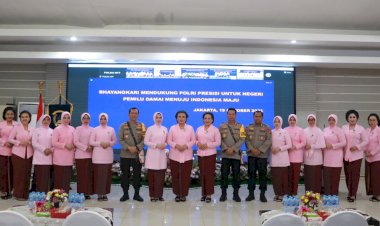Peringatan-Hari-Kesatuan-Gerak-Bhayangkari-yang-Ke-71:-Bhayangkari-Mendukung-Polri-Presisi-untuk-Negeri,-Pemilu-Damai-Menuju-Indonesia-Maju
