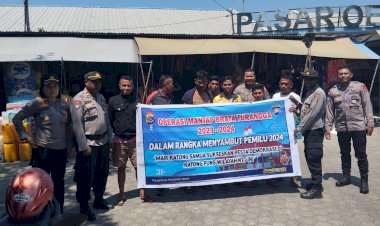 Personel-Subsatgas-Binmas-Gencar-Sosialisasi-Kamtibmas-Selama-Operasi-Mantap-Brata-2023/2024-di-Kota-Kupang