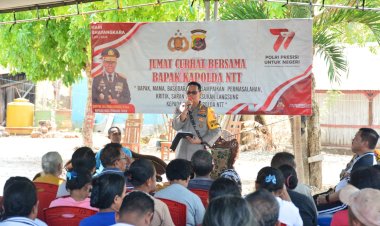Gelar-Jumat-Curhat-di-Kelurahan-Manulai-II,-Irwasda-Polda-NTT-Sambut-Keluhan-dan-Apresiasi-Masyarakat