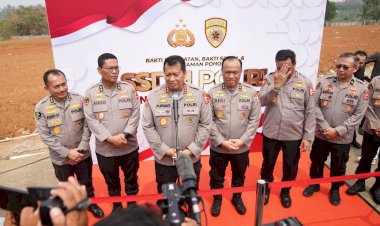 SSDM-Polri-Gelar-Bakti-Sosial,-Bakti-Kesehatan,-Tanam-Pohon-dan-Akan-Bangun-Sekolah-SMA-Taruna-Bhayangkara-di-Gunung-Sindur,-Bogor