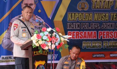 Kapolda-NTT-Berikan-Arahan-Penting-kepada-Personel-Polres-Flotim