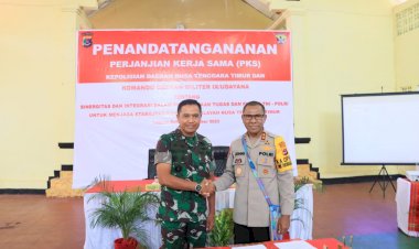 Penandatanganan-Perjanjian-Kerja-Sama-TNI-Polri-:-Sinergitas-untuk-Sukseskan-Pemilu-2024-di-Wilayah-Hukum-Polda-NTT