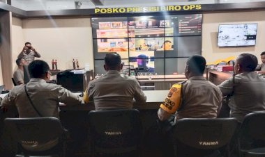 Posko-OMB-Turangga-Polda-NTT-Siaga,-Monitoring-Pengamanan-Pemilu-2024