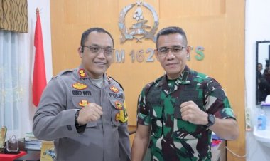 Kapolres-TTS-dan--Dandim-1621/-TTS-Pastikan-Sinergitas-TNI-/-Polri-Di--TTS---Terjalin-Aman-dan-Kondusif