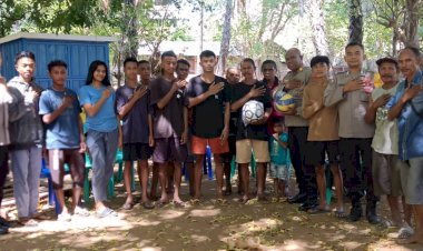 Anggota-Ditbinmas-Polda-NTT-Gencar-Sosialisasikan-Kamtibmas-di-Kota-Kupang