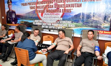 Donor-Darah-Hingga-Bantuan-Sosial:-Bhakti-Polda-NTT-untuk-Hari-Bhayangkara-ke-78