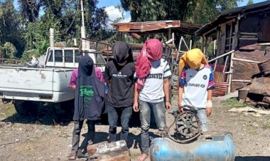 Komplotan-Remaja-Ditangkap-Buser-Polres-Ngada-Usai-Curi-Kompresor-di-Cafe-Bajawa