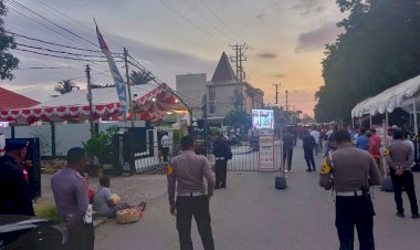 Polda-NTT-Kerahkan-258-Personel-untuk-Amankan-Pengundian-Nomor-Urut-Paslon-Pilgub-NTT-2024