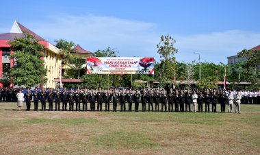 Peringati-Hari-Kesaktian-Pancasila,-Polda-NTT-Mantapkan-Langkah-Menuju-Indonesia-Emas