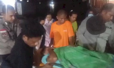 Dua-Polisi-dan-Bidan-Bantu-Ibu-Hamil-Melahirkan-di-Tengah-Pengungsian-Gunung-Lewotobi