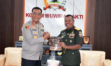 Kapolda-NTT-Perkuat-Sinergitas-dengan-Kunjungan-ke-Tiga-Markas-TNI-di-Kupang