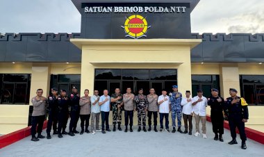 Kapoolda-NTT-Resmikan-Mako-Brimob-Labuan-Bajo,-Perkuat-Keamanan-dan-Ketangguhan-Wilayah