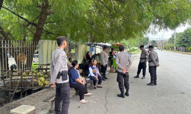 Tim-Subsatgas-Binmas-Polda-NTT-Gelar-Penyuluhan-Kamtibmas-Jelang-Kunjungan-Wapres-di-Kupang