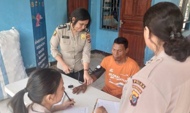 Polda-NTT-Gelar-Pemeriksaan-Kesehatan-Gratis-untuk-Pengemudi-Ojek-Daring-dalam-Rangka-Hari-Bhayangkara-ke-79